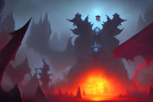 Epic_ Fantasy_ Battle_ Scene Wallpaper