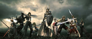 Epic_ Fantasy_ Group_ Ready_for_ Battle Wallpaper