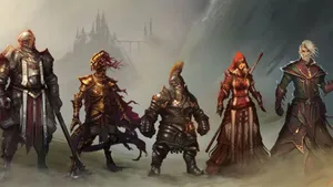 Epic Fantasy Rpg Adventure Awaits Wallpaper