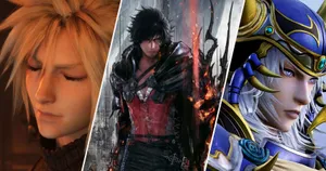 Epic Gathering Of Final Fantasy Characters Wallpaper