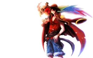 Epic Gathering Of One Piece Characters Wallpaper