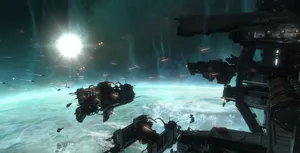 Epic Halo Battle In Action Wallpaper