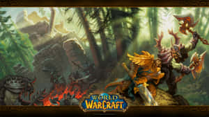 Epic Journey In World Of Warcraft Mists Of Pandaria Wallpaper