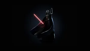 Epic Lightsaber Duel Between Jedi And Sith Wallpaper