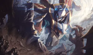 Epic Mecha Battle Artwork Wallpaper