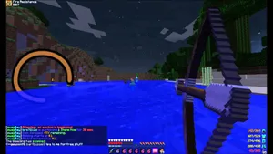 Epic Minecraft Battle Scene Wallpaper