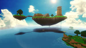Epic Minecraft Pocket Edition Adventure Wallpaper