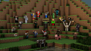 Epic Minecraft Server World Wallpaper