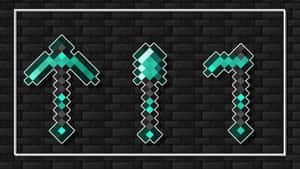 Epic Minecraft Weapons Collection Wallpaper