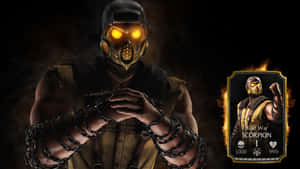 Epic Mortal Kombat X Battle Featuring Scorpion And Sub-zero Wallpaper