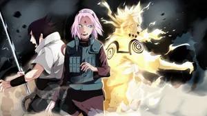 Epic Naruto Action Wallpaper Wallpaper