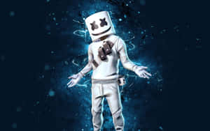 Epic Performance From Fortnite Marshmello Wallpaper