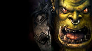 Epic Portrait Of Thrall, The Warchief Of The Horde Wallpaper