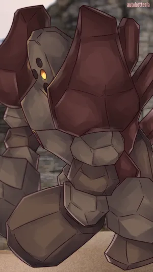 Epic Regirock Phone Wallpaper