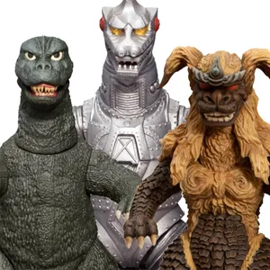 Epic Showdown: Godzilla Vs King Caesar Wallpaper