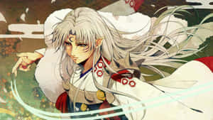 Epic Showdown Of Inuyasha And Sesshomaru Wallpaper