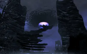 Epic Skyrim Dawnguard Adventure Wallpaper