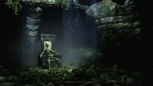 Epic Skyrim Skeleton Battle Wallpaper