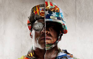 Epic Split Screen Battle - Cod Cold War Wallpaper