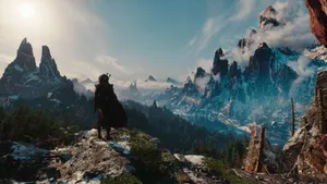 Epic Unreal Engine 5 Landscape Wallpaper