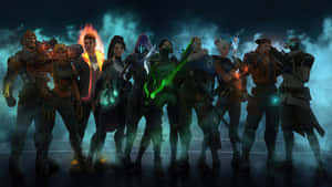 Epic Valorant Agents Showdown Wallpaper