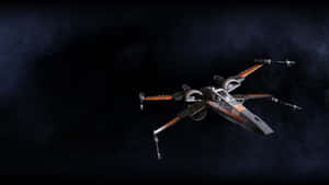 Epic X-wing Fighter In Action Wallpaper