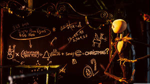 Equations And Jack Skellington Wallpaper