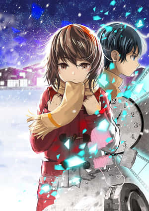 Erased Anime Satoru Kayo Time Travelling Wallpaper