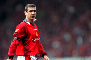 Eric Cantona Facing Side View Wallpaper