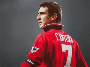 Eric Cantona Side Profile Wallpaper