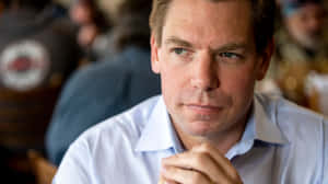 Eric Swalwell Pensive Look Wallpaper