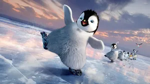 Erik From Happy Feet Two Wallpaper