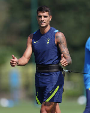 Erik Lamela Training Uniform Wallpaper