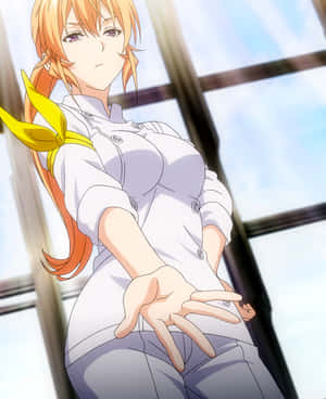 Erina Nakiri Anime Chef Portrait Wallpaper