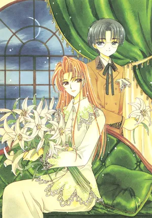 Erioland Friendin Floral Setting Wallpaper