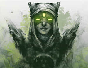 Eris Morn Mysterious Gaze Wallpaper