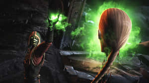 Ermac, The Powerful Warrior Of Mortal Kombat Wallpaper