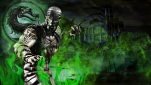 Ermac, The Telekinetic Warrior Unleashed In Mortal Kombat Wallpaper