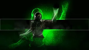 Ermac Unleashes His Mystical Powers In Mortal Kombat Wallpaper