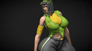 Ermes Costello3 D Model Pose Wallpaper