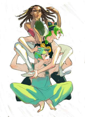 Ermesand Stands Artwork Wallpaper