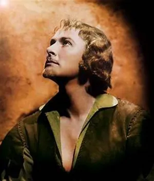 Errol Flynn Robin Hood Portrait Wallpaper