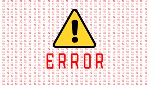 Error Pattern Computer Lock Screen Wallpaper