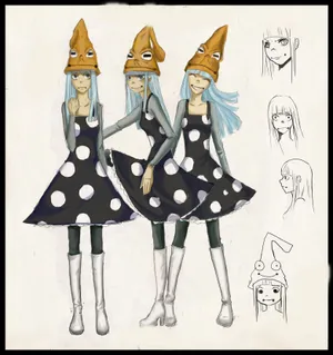 Eruka Frog Casting A Spell In Soul Eater Anime Wallpaper