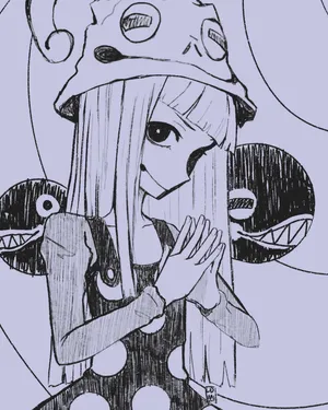 Eruka Frog: The Bewitching Witch From Soul Eater Wallpaper