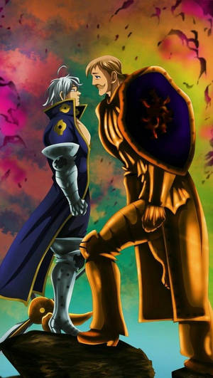 Escanor And Estarossa Fanart Wallpaper