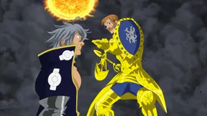 Escanor With Estarossa Anime Wallpaper