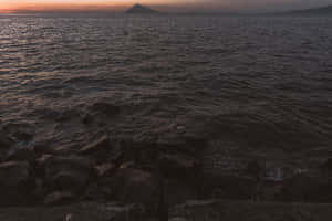 Escape To A Vintage Beach Paradise Wallpaper