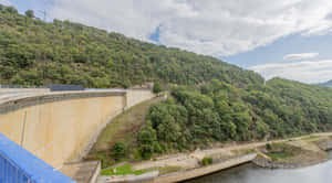 Eschsur Alzette Dam Scenery Wallpaper