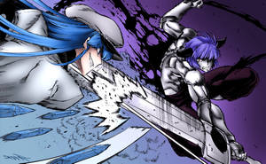 Esdeath Vs Susanoo Wallpaper